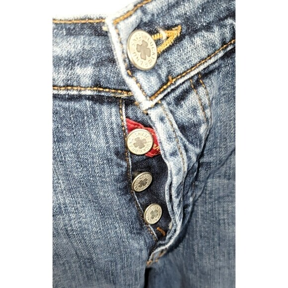 Lucky Brand Current Easy Rider Button Fly Jeans - Size 6/27 - Picture 5 of 11
